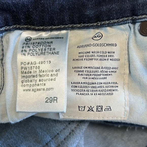 AG Adriano Goldschmied Farrah Skinny High Rise Skinny Sz 29 - Picture 12 of 12